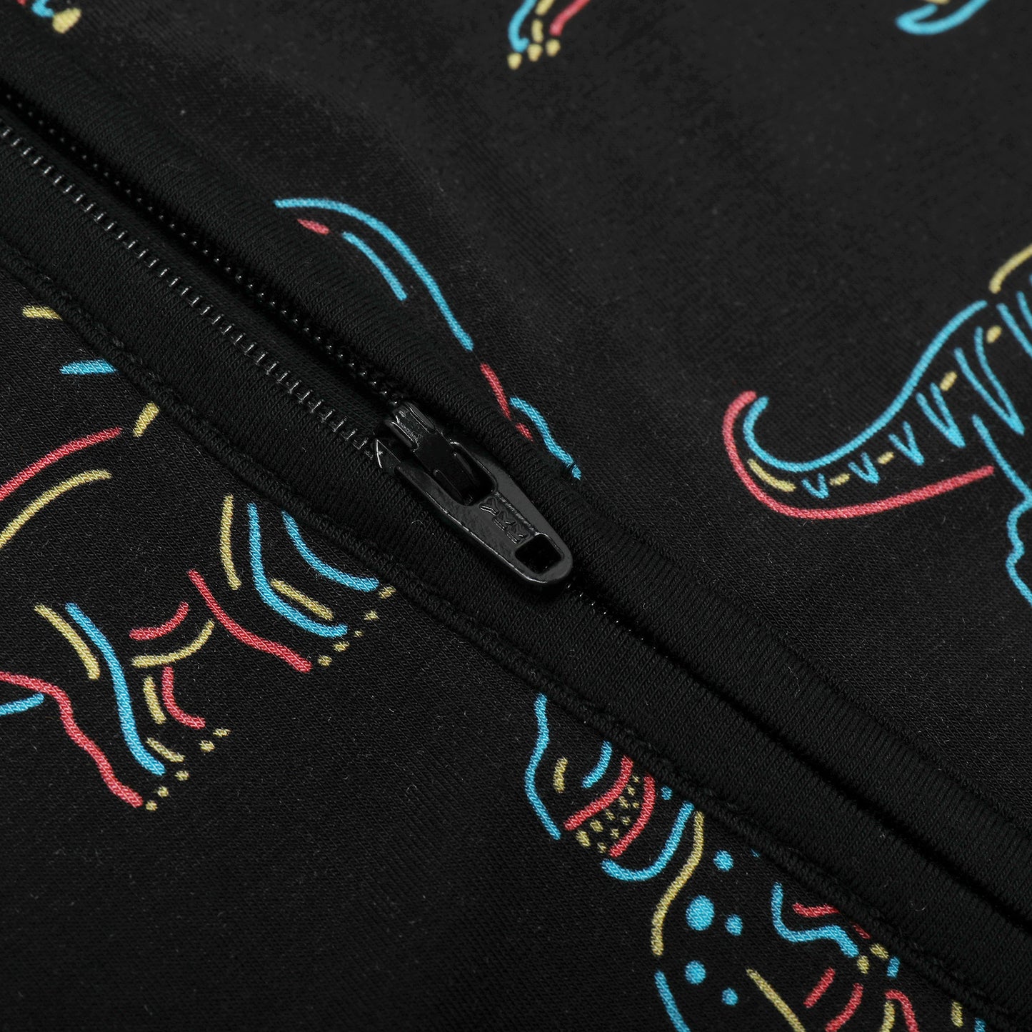 Electric Dinos Long Zip Zip