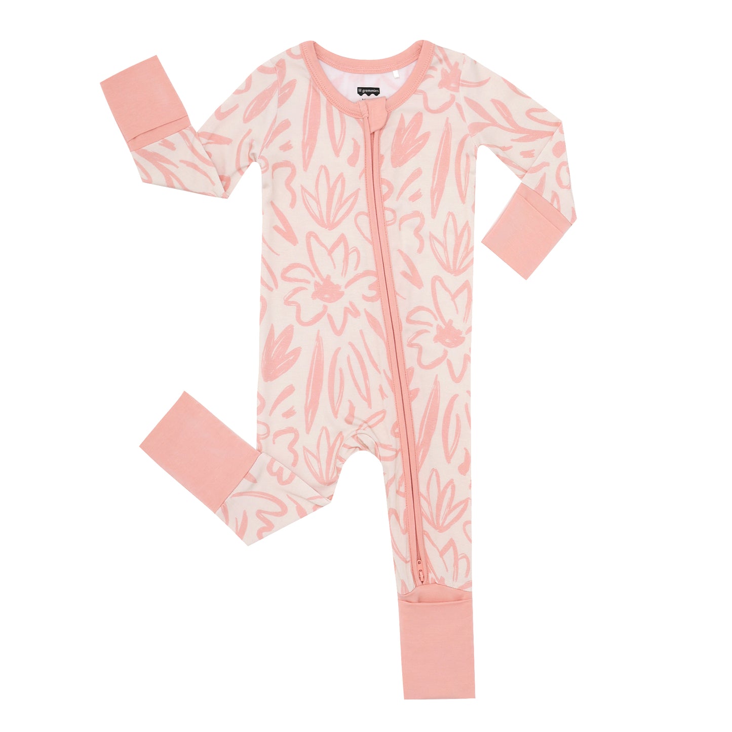 Blush Lily Long Zip Zip